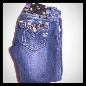 Miss Me cropped jeans